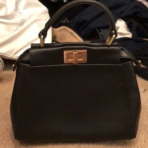 Small Peekaboo purse with strap